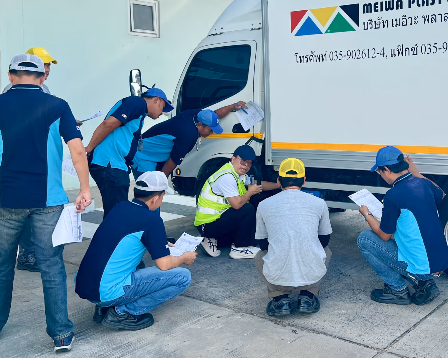 ภาพบรรยากาศ การอบรมขับขี่ปลอดภัย พนักงานขับรถในองค์กร โดย Safety Drive สถาบันอบรมขับขี่ปลอดภัย